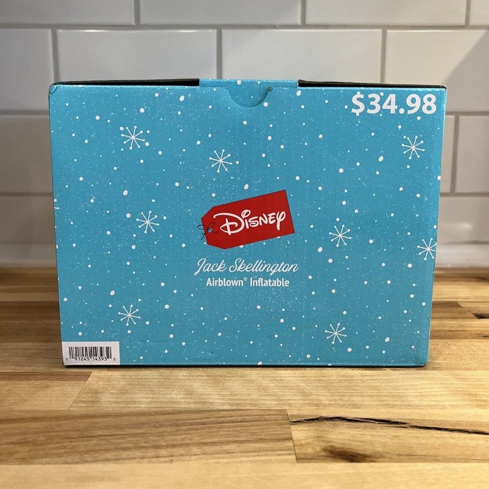 Jack Skellington Light Up Inflatable 5.5 FT Santa Nightmare Before Christmas - Picture 7 of 11